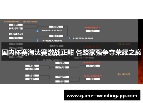 国内杯赛淘汰赛激战正酣 各路豪强争夺荣耀之巅