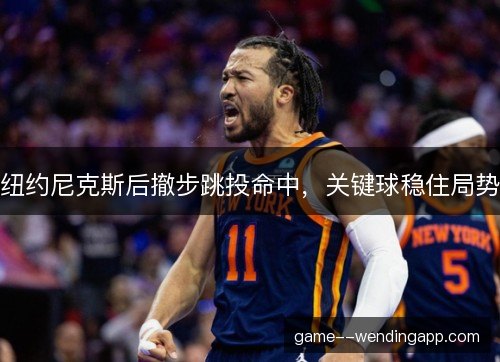 纽约尼克斯后撤步跳投命中，关键球稳住局势